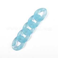 Anelli in acrilico trasparente che collega&nbsp;OACR-T024-01-K