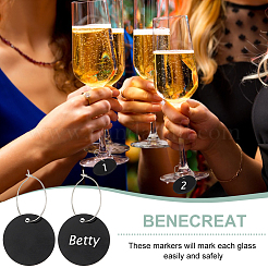 50 шт. акриловые круглые листовые подвески&nbsp;DIY-BC0014-03B