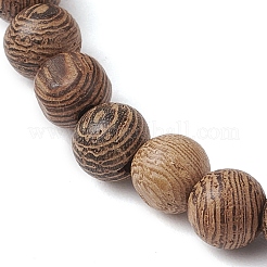 Летние пляжные эластичные браслеты из искусственной бирюзы и 6.5 мм&nbsp;BJEW-JB10515-02