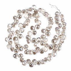 Прозрачные стеклянные бусины&nbsp;LS-GLAA-T006-13D