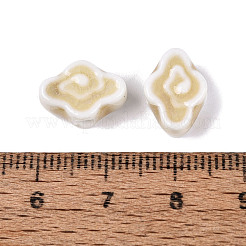 Perles en porcelaine manuelles&nbsp;PORC-Q008-09I