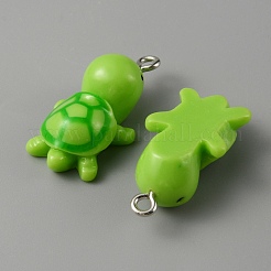 Подвески из непрозрачной смолы&nbsp;RESI-WH0021-71B