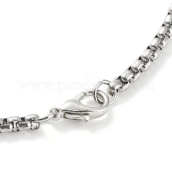 Colliers avec pendentif de style tibétain en alliage&nbsp;NJEW-P284-04AS