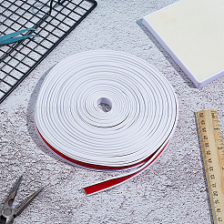 1 rouleau de moulure flexible autocollante en TPE&nbsp;DIY-BC0017-38C