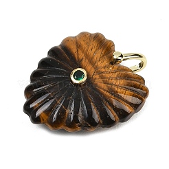 Резные подвески из натурального тигрового глаза&nbsp;G-C276-01G-04