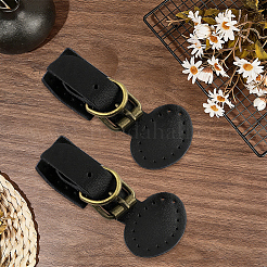 Fibbie a scatto per borse in pelle di mucca&nbsp;DIY-WH20081-138A