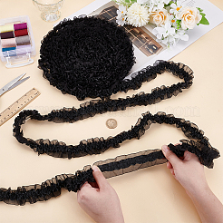 10 Yards Polyester Chiffon Plisseeband&nbsp;OCOR-MA0001-21B