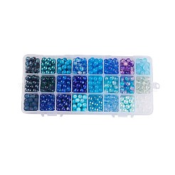 Perle di vetro stile misto&nbsp;GLAA-JP0001-04K