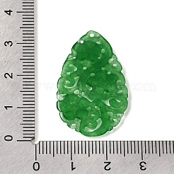 Anhänger aus geschnitztem Naturquarz&nbsp;G-Z162-05B