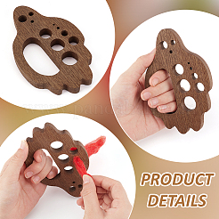 Holzwerkzeug zum Spinnen und Aufwickeln von Garn&nbsp;DIY-WH0622-270A