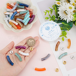 Набор для самостоятельного изготовления браслета из трубок&nbsp;MACR-GO0001-02