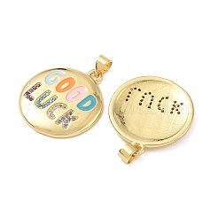 Ottone micro spianare pendenti zirconi&nbsp;CU-CBA6B6F-19G