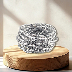 5 м плетеный круглый шнур из искусственной кожи для украшений&nbsp;OCOR-GF0004-96A-04