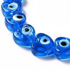 Chapelets de perles vernissées manuelles&nbsp;LAMP-E023-07B-06
