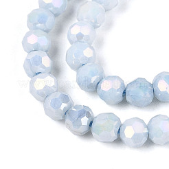 Brins de perles de verre électrolytiques anti-ternissement&nbsp;EGLA-T021-4mm-15-07