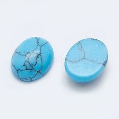 Cabochons turchese sintetico&nbsp;X-G-G759-Z11