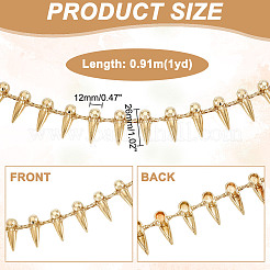 Chaîne d'alliage&nbsp;DIY-WH0580-38G