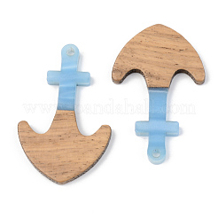 Подвески из смолы и ореха&nbsp;RESI-S389-061A