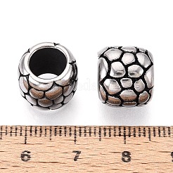 Бусины из нержавеющей стали 304 с крупными отверстиями&nbsp;STAS-T072-108AS