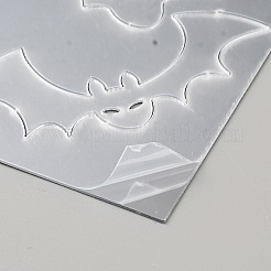 2 Stück/Set Halloween-Acryl-Aufkleber.&nbsp;DIY-WH20013-12