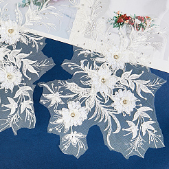 Полиэстер акрил стразы аппликация вышивка АБС пайетки&nbsp;FIND-WH20019-165A-04