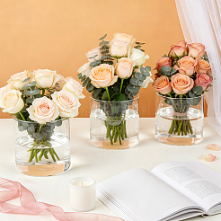 Ornements de vase en verre de colonne&nbsp;AJEW-WH0696-770A