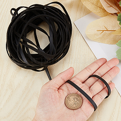 Cordon plat simili cuir 10m&nbsp;LC-WH0003-08A-01