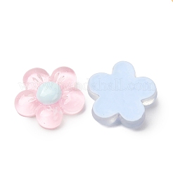 Transparente Harz- und Glitzerpulver-Cabochons&nbsp;RE-CBA0EC6-02