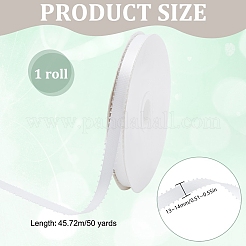 Ruban en polyester de 50 mètre avec bord picot&nbsp;DIY-WH0656-83