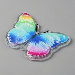 Печатные акриловые подвески&nbsp;LS-OACR-WH0028-22B