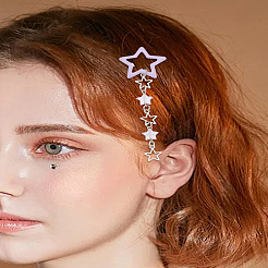 2 шт. заколки для волос из сплава&nbsp;PHAR-LP0001-02