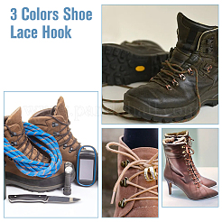 30 комплект крючков для шнурков из сплава 3 цветов&nbsp;FIND-DC0005-85