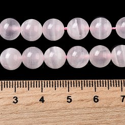 Бусы из натурального розового кальцита&nbsp;G-Z103-A01-8mm