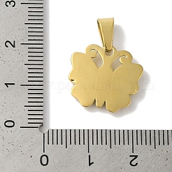 Ionenplattierung (IP) 304 Edelstahlanhänger&nbsp;STAS-Z075-18G