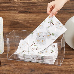 2 Stück Acryl-Papierhalter&nbsp;AJEW-WH0709-106