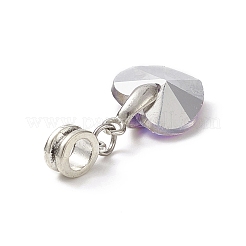 Стеклянные европейские подвески с подвесками&nbsp;PALLOY-TA00010