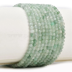 Натуральные бусины из мьянманского жадеита&nbsp;G-B175-D16-2mm