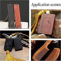 Schwarzer Walnussholzhackschnitzel&nbsp;DIY-FH0002-07