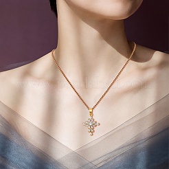 5 шт. Латунные подвески с микропаве&nbsp;ZIRC-SZ0002-59