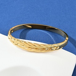 Шарнирные браслеты из нержавеющей стали 304 для женщин&nbsp;BJEW-C114-07G