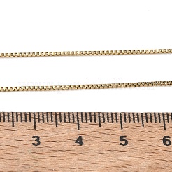 10 Stück 1 mm 304 Edelstahl-Boxkette&nbsp;NJEW-G203-07G