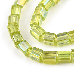 Chapelets de perles en verre transparent&nbsp;GLAA-N047-08-C07