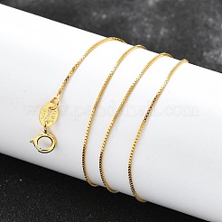 925 стерлингового серебра цепи коробки ожерелья&nbsp;STER-M086-03B