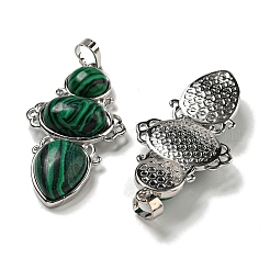 Синтетического малахита подвески&nbsp;G-Q158-04J