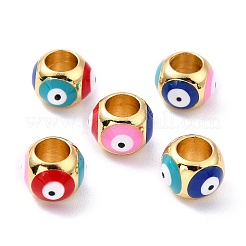Vraies perles européennes en laiton plaqué 18k or véritable&nbsp;KK-A155-28G-A