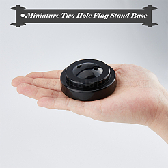 Plastikständer für Tischflaggen&nbsp;ODIS-WH0038-164