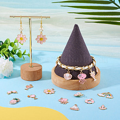 44шт 11 стиля подвески из сплава с эмалью&nbsp;ENAM-TA0002-95A