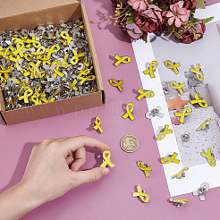 200 шт. эмалевые значки с информационными лентами&nbsp;JEWB-DR0001-08