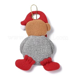 Рождественские украшения из полиэстера с подвесками из смолы&nbsp;LS-FIND-D030-01C