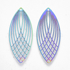 Ионное покрытие (ip) 201 филигранные подвески из нержавеющей стали&nbsp;STAS-R102-20